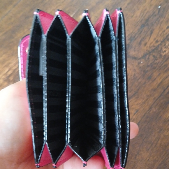 Victoria's Secret Pink and Red Striped Card Holder - Picture 4 of 4